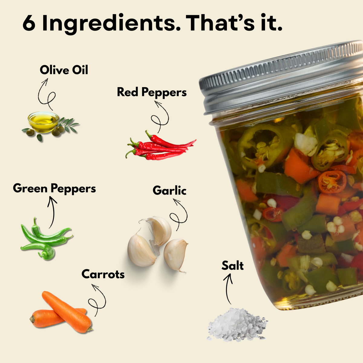 Chili Crunch - Artisan Chilis & Veggies in Olive Oil